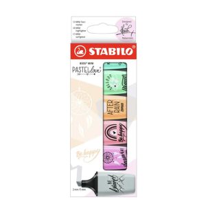 Mini pack evidenziatori Stabilo Boss conf. 5pz