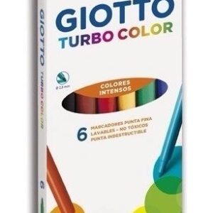Pennarello Giotto Turbo Color confezione da 6 colori