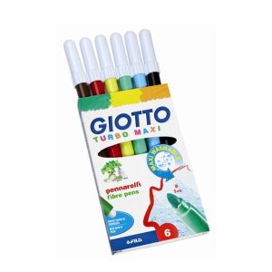 Pennarelli Giotto Turbo Maxi confezione da 6 colori