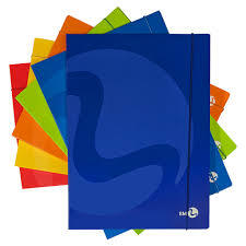 Cartellina con elastico 3 lembi dorso 1cm