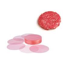 Dischi hamburger rosa diam. 10cm