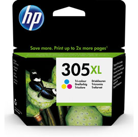 Cartuccia originale HP 305 XL tricolore