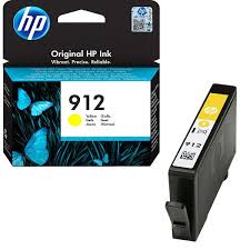 Cartuccia originale Hp 912 colore giallo