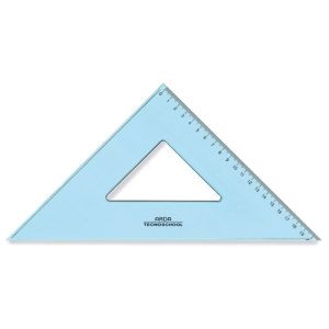 Squadra da disegno 20cm - 45°