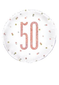 Palloncino Happy Birthday 50anni