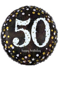 Palloncino Happy Birthday 50anni