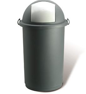 Coperchio completo portabox push colore grigio / grigio chiaro