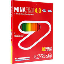 Pastelli colorati Mina Pro 4.0 confezione da 18pz
