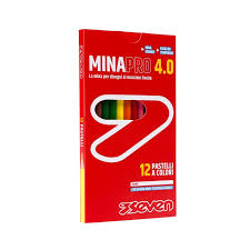 Pastelli colorati Mina Pro 4.0 confezione da 12pz