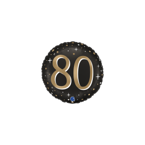 Palloncino Birthday 80