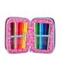 Astuccio 3 zip con corredo Sj Gang Magical fantasy girl - immagine 5