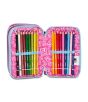 Astuccio 3 zip con corredo Sj Gang Magical fantasy girl - immagine 4
