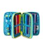Astuccio 3 zip con corredo Sj Gang Metal Dragon Boy - immagine 2
