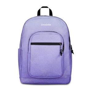 Zaino Invicta Jelek fantasy shine colore Dahlia Purple