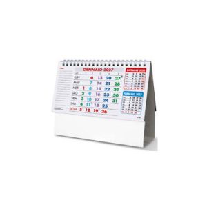 Calendario mensile spiralato 2027