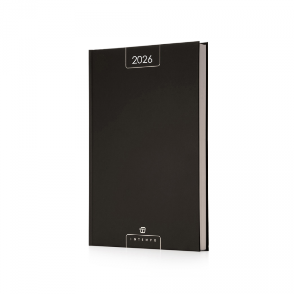 Agenda giornaliera 21×30 alfa nero